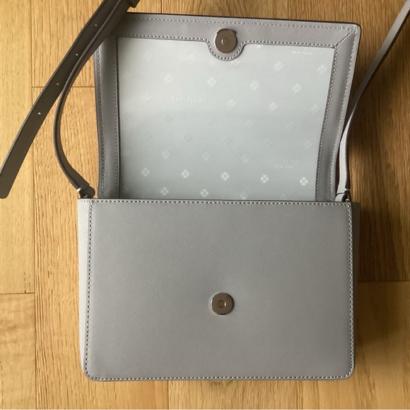 Kate Spade Light Gray Crossbody Bag - Picture 5 of 11